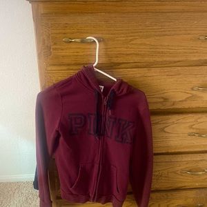 pink Victoria’s secret’s sweater!